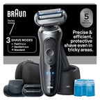 Series 7 Electric Shaver with SmartCare Center Stubbler Trimmer 7185cc