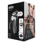 Series 7 Electric Shaver with SmartCare Center Stubbler Trimmer 7185cc