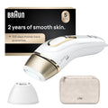 Braun Smart IPL Silk·Expert Pro 5: At Home Alternative to Laser Hair Removal with 2 Caps and Leather Pouch IPL5137