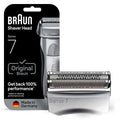 Braun Electric Shaver Head Replacement Part 70s Silver Compatible with Legacy Series 7 Electric Razors for Men