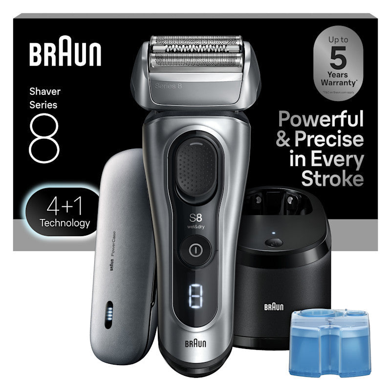 Series 8 Electric Shaver with PowerCase and 5-in-1 SmartCare Center 8577cc