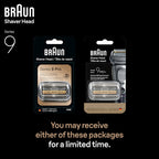 Braun Series 9 Shaver Replacement Head Part 94M Compatible with All Series 9 Electric Shavers